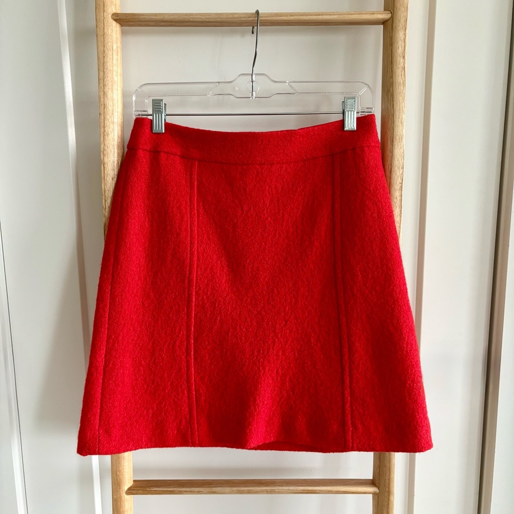 NWOT Ann Taylor Wool Blend A-Line Skirt